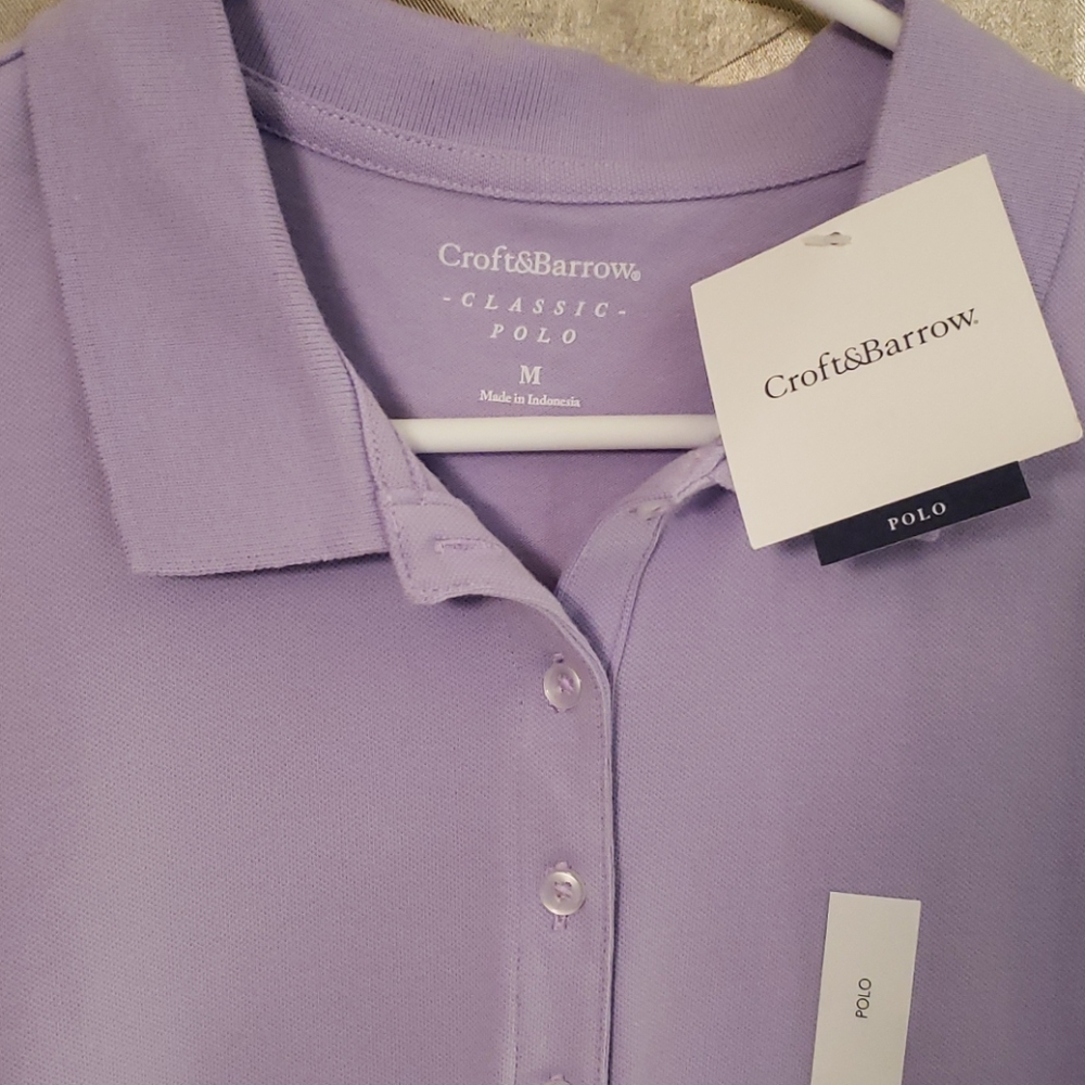 NWT Women's Croft & Barrow Classic Polo